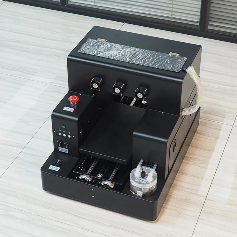 A4 UV printer digital printing machine wood glass ceramic plastic metal plastic multifunctional printing