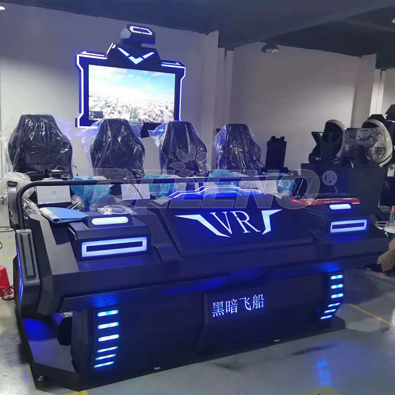 Amusement Park Products Dark Mars Arcade Gaming Machine 9d Vr Game Simulator for Sale