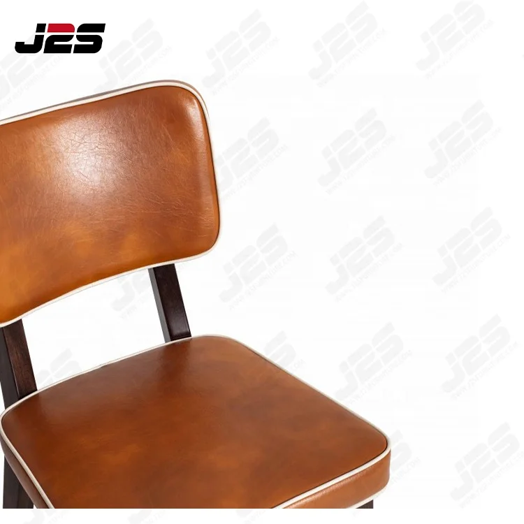 Factory price Hot Sale High Quality Luxury Vintage Wooden Dining Chair Furniture Living Room Teak Oak Wood Rattan Modern Chair