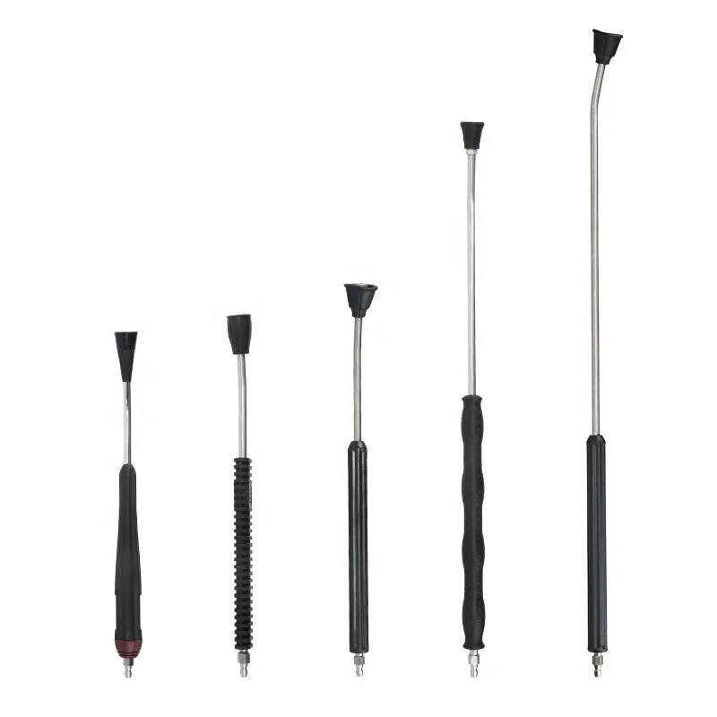 SPS High Pressure Washer  Gun with Extension Wand Stainless Steel Car Washing Extension Rod