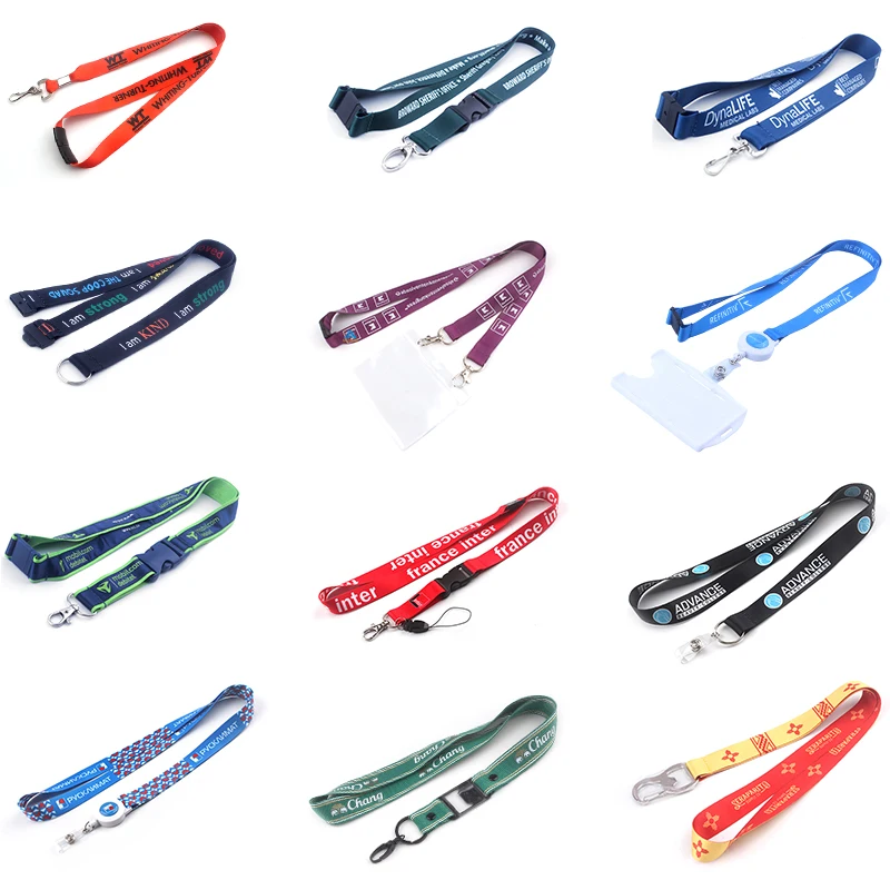Hot selling printed alcohol lanyards with no minimum order