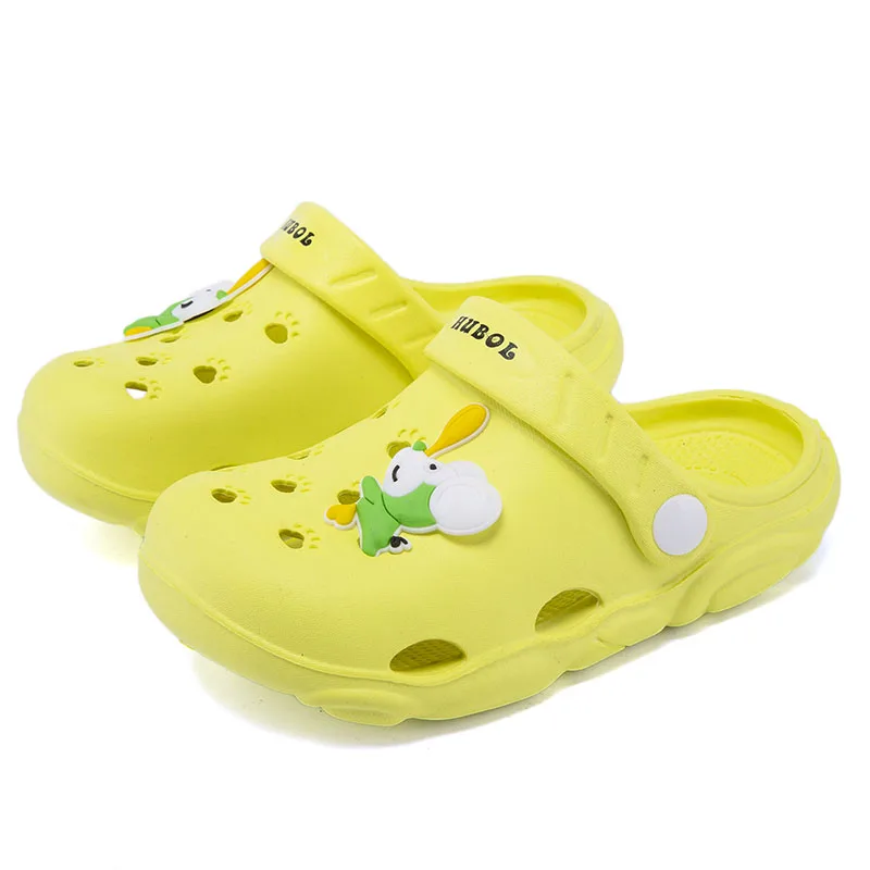 ДЕТСКИЙ EVA с персонажами из мультфильмов; Обувь для сада; Босоножки без застежки