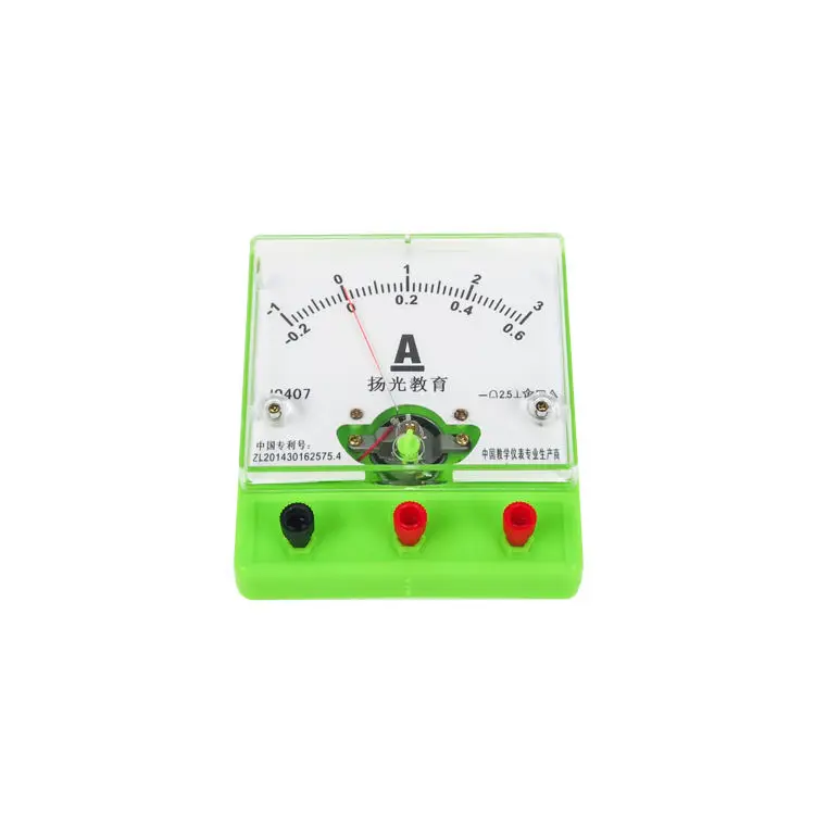 Durable Using High Precision Analog Dc Current Amp Meter Ammeter Electrical equipment ammeter Physics lab kits