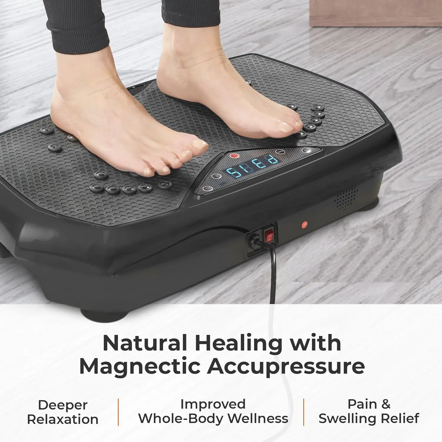 2024 Best Selling Wholesale Crazy Fitness Massage Vibration Plate Exercise Machine For Burn Calories