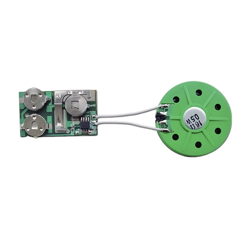 60s Pre-record slide switch sound programming module for card