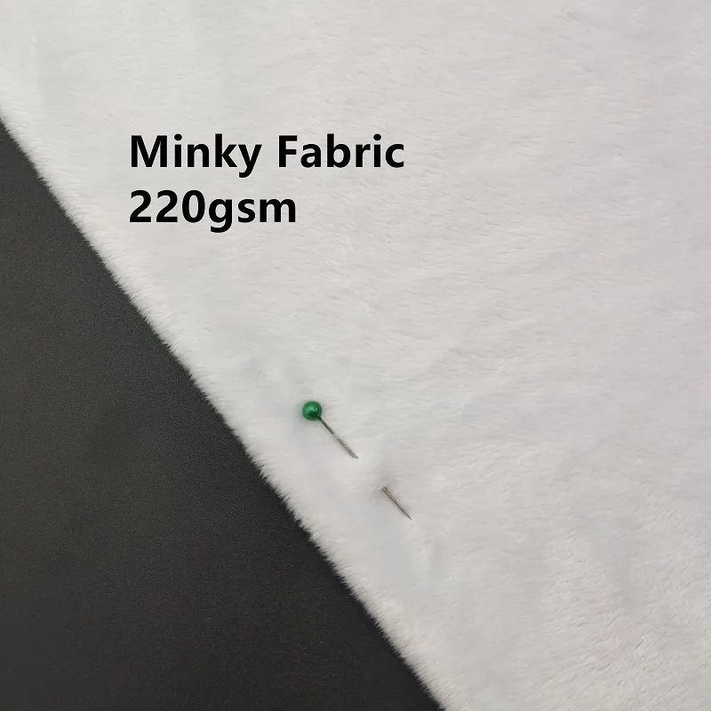 Double Sided Minky Fabric Custom Chinese Style Flower Art Paint Colorful Super Poly Fabric