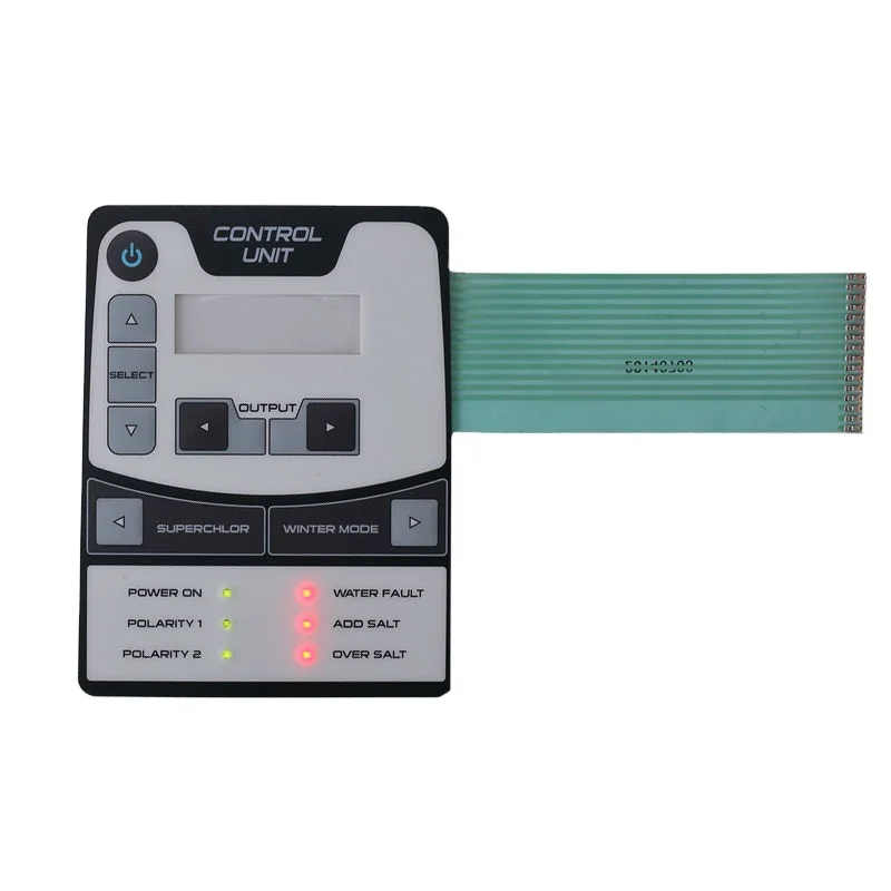  Customized push button membrane keypad waterproof switch with