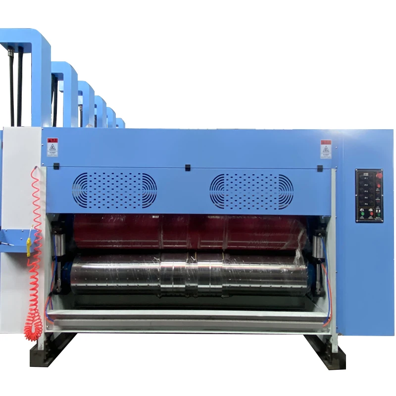 Full Automatic high Speed flexo printer slotter die cutting Carton printing machinery