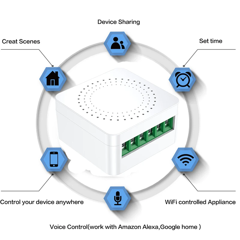 Universal Tooya BSD17 switch matter wifi mesh with energy monitor 10a esp32 module software re-engineering wifi mini breaker