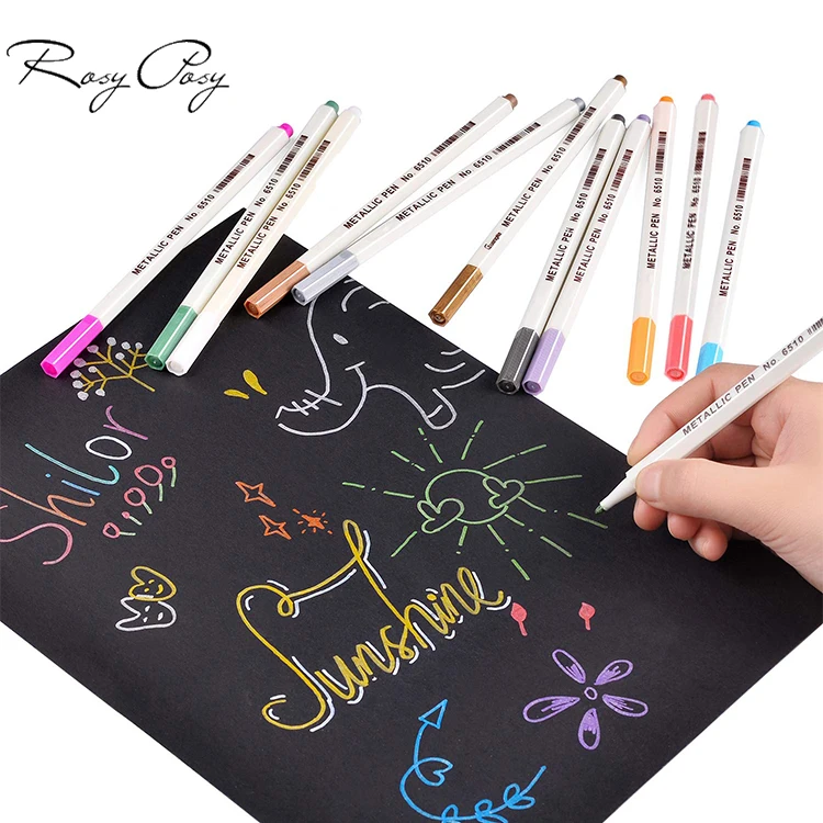 Высококачественный восковой маркер, маркер для художников, ручка для акварели, кисточка, ручки