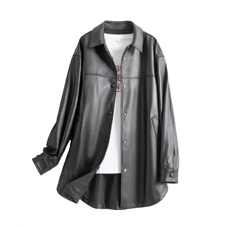 Winter 2022 Women Clothes  Over sized  Hoodies Trending Long Sleeve python women Leather coat Tops Women luxury fur coat