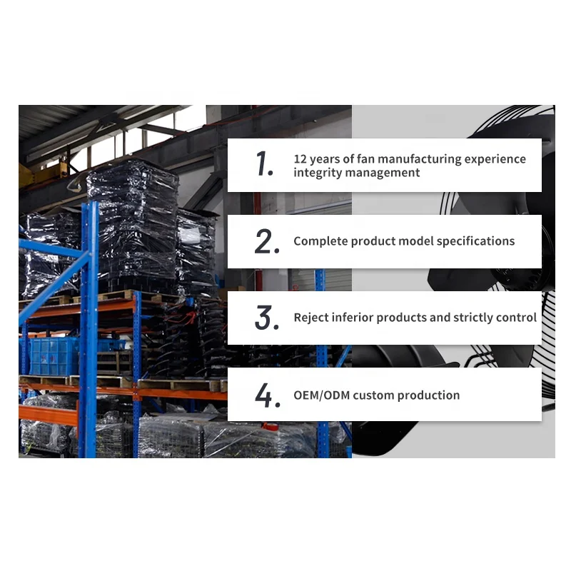 Professional fan manufacturer 2022 large air volume ventilation outer rotor axial fan