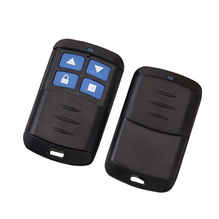 Factory Manufacture Universal Four Push Button 433MHZ RF Remote Control For Rolling Curtain Car Garage  Door