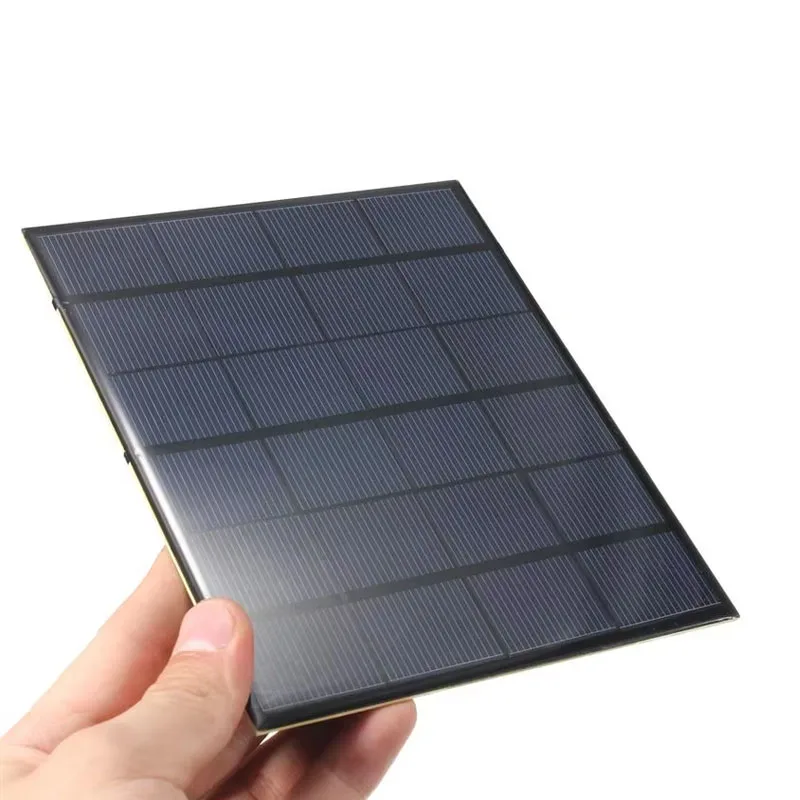 BUHESHUI 3.5W 6V Mini Solar Cell Module Mini Solar Panel Charger For 3.7V Battery 165*135MM Small Solar Panel Stock