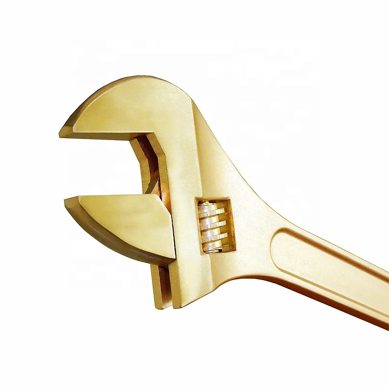 Non Sparking Safety Tools Adjustable Wrench Atex Tools For Explosive Application
