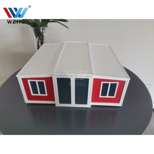 20ft expandable container home model simulation container house miniatures for office ready to ship from wzh modular house