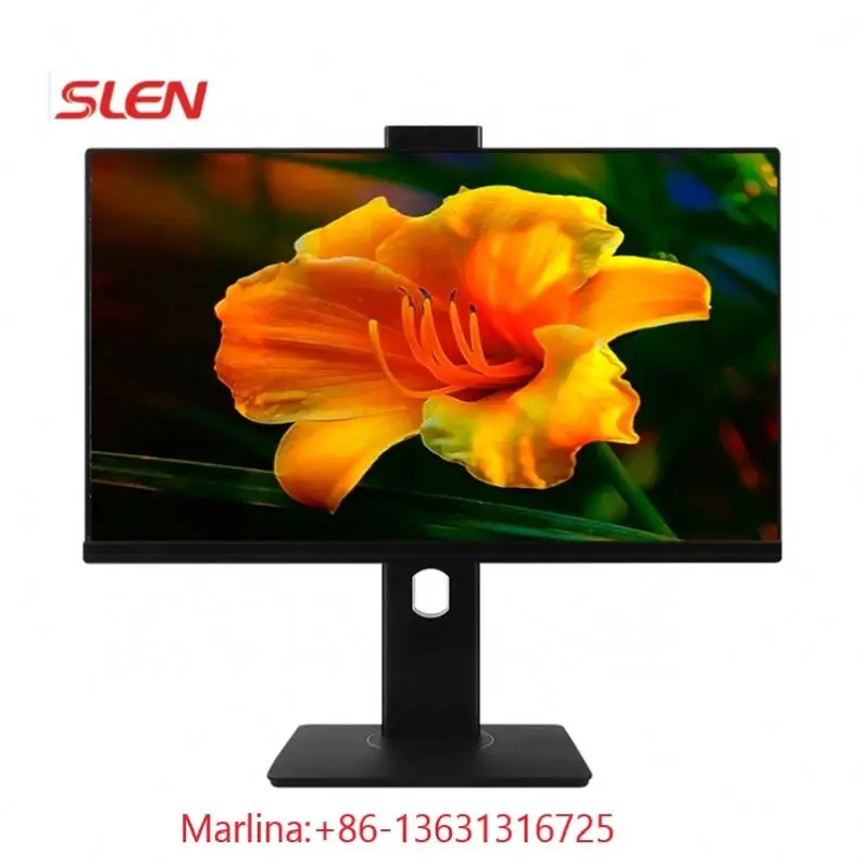 Новинка, продажа с фабрики, новая спрятана камера моноблок K6 24 дюймовая LCD панель ПК процессор i7 все в одном компьютере
