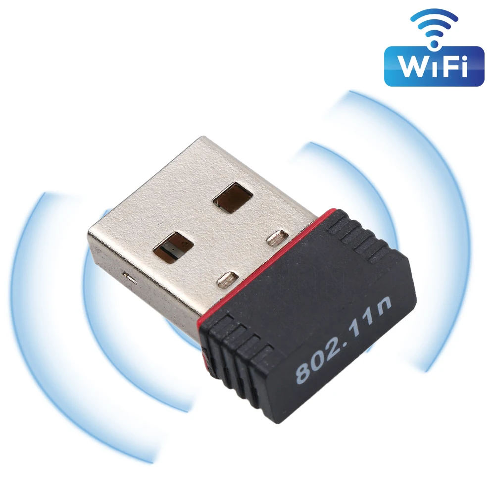 150Mbps Mini USB Wireless Wifi Adapter Wi fi Network LAN Card 802.11b/g/n RTL8188 for PC Desktop Computer