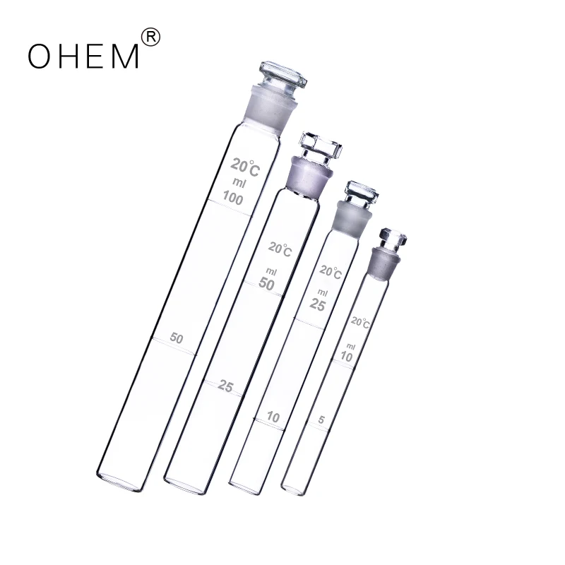High transparency With scale High quality borosilicate glass Colorimetric tube with stopper