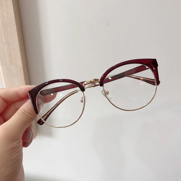 Round Women Sunglasses Frame For Optical Frame Fashion Design Eyeglasses Frame