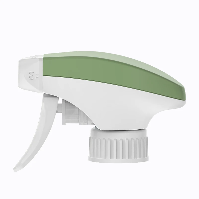 Manufacturer 24/410 Ribbed Skirt Trigger Sprayer For Cleaner Product Packaging
