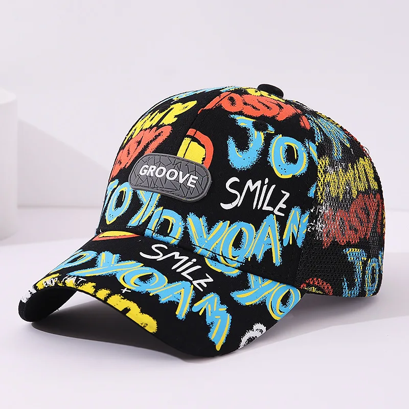 Cute Ears  Hat Baby Cap Summer Sun Hats For Children Kids Solid Color Breathable Gauze Bucket Hats