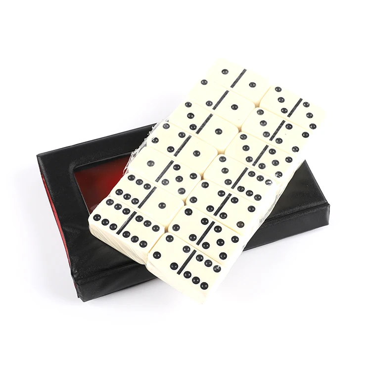 Fashion Promotion Gift Drinking Game double six domino in PVC Box Packaging