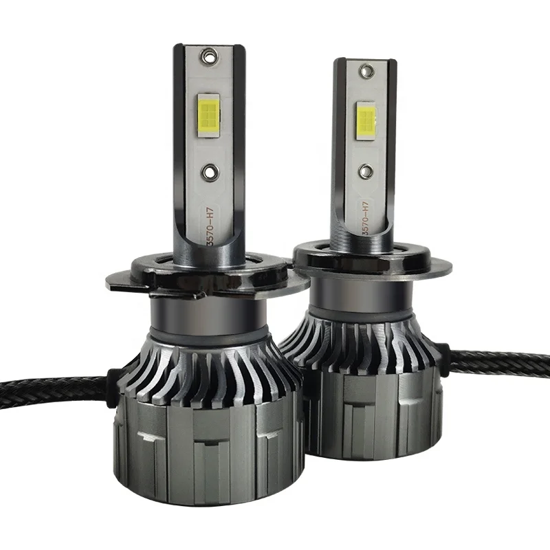 high power hi/low beam led auto car headlight H7 H11 9005 9006 9012 12V universal led car headlight for HID replacement