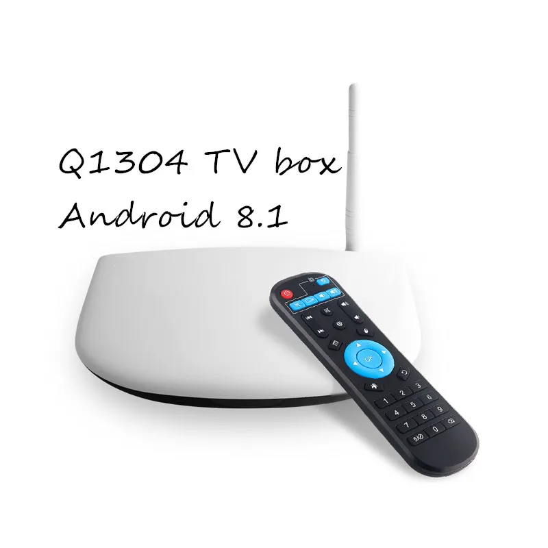 Hot Selling Leadcool Android 9.0 Smart TV box IPTV Set Top Box Q1304 RK3229 Quad-Core 2.4G Wifi USB 2.0