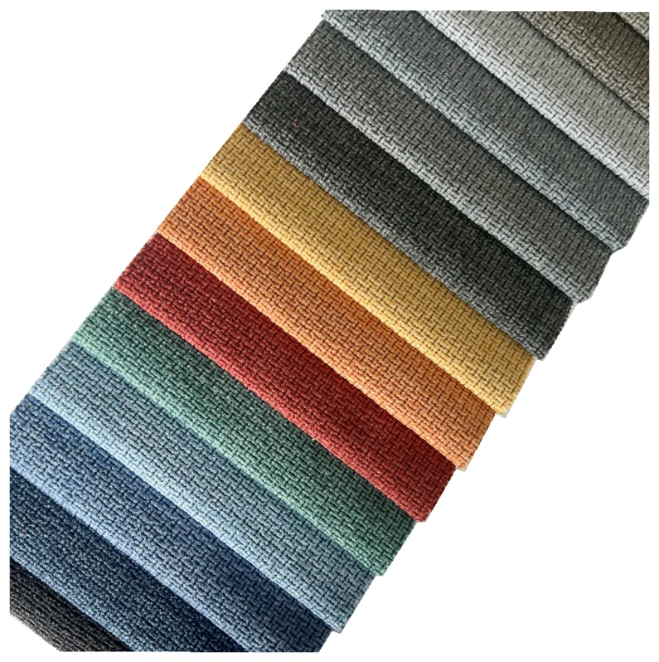 China golden supplier Belgium Waffle Jute Linen Fabric Manufactures