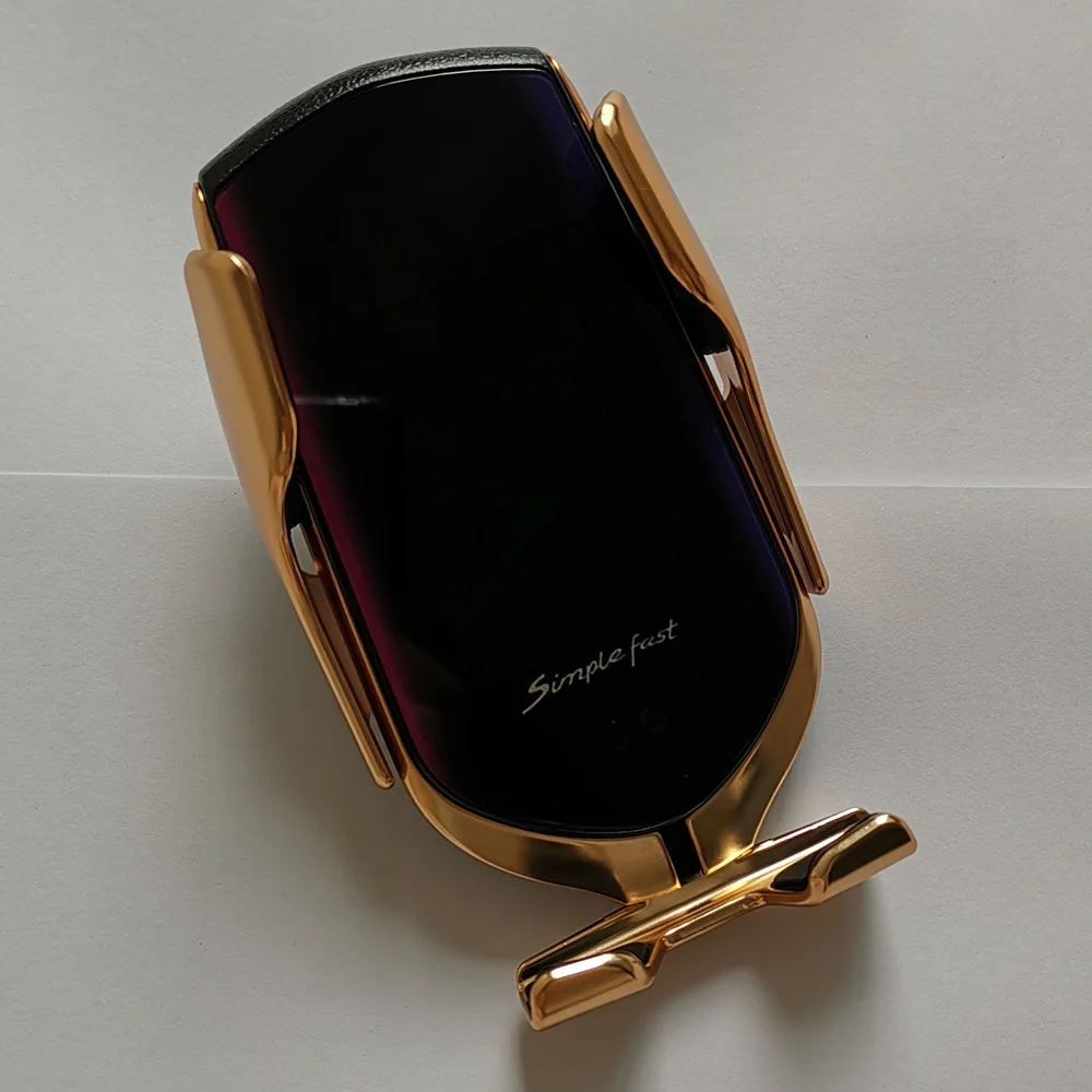 
hot sell 9V 1.67A 10W car phone holder wireless charger car charger stand with touch sansor 