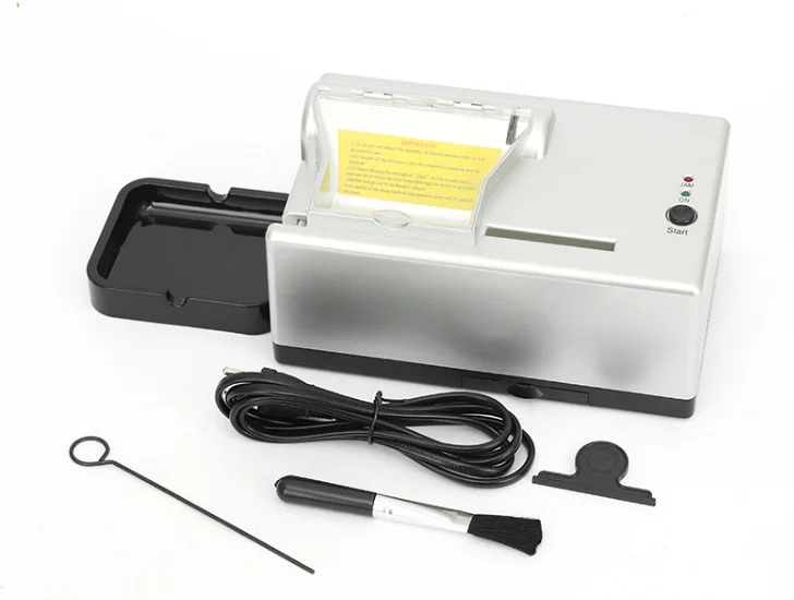 Kuaigao Best Price King Size 8mm or Slim 6.5mm Auto Electric Metal Rolling Machine Accessories for Smoking Tobacco & Cigarettes