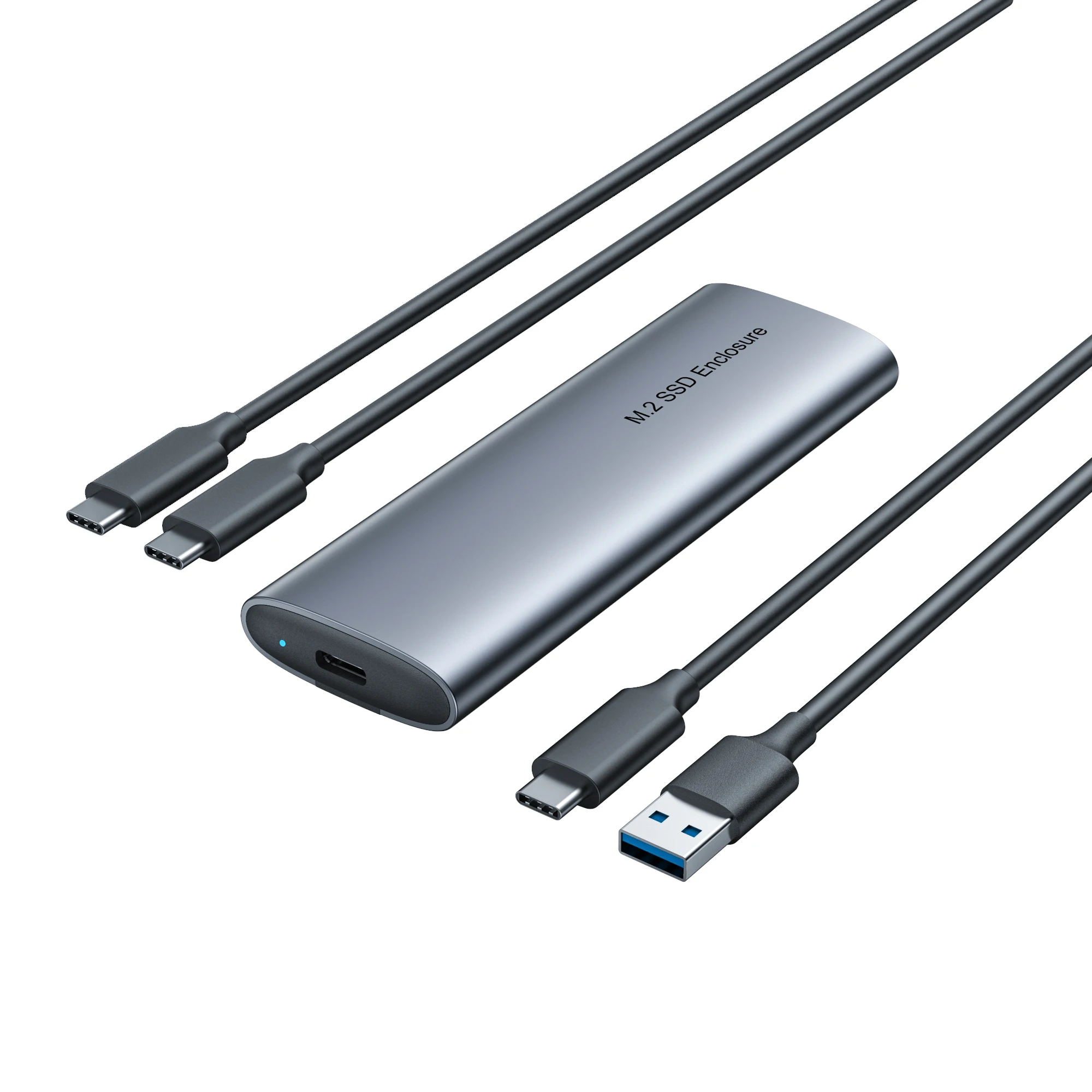 
Portable SSD HDD USB C External Enclosure 2.5 3.5 Inch Sata Hard Drive Adapter Casing Laptop Hard Drive Enclosure 