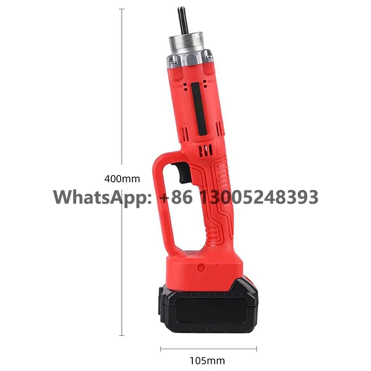 48V Lithium Battery Small Charging Cement Vibrator External Mini Handheld Portable Electric Concrete Vibrator With 1m Mixer Rod