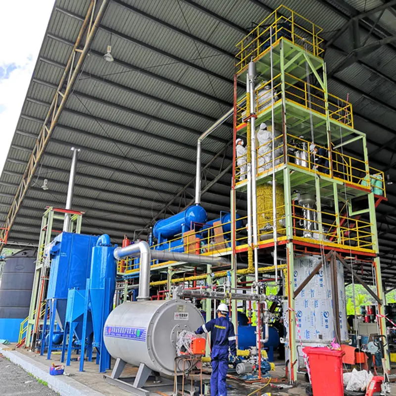Waste Oil Recycling Diesel Engine Refining Machine Distillation Plant Performance Used Motor Clean Quality Pyrolysis Purifying