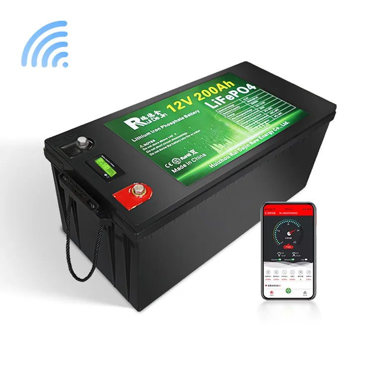 Ready To Ship 12V 100Ah 150Ah 180Ah 200Ah 300Ah 12.8V Lifepo4 Lithium Ion Battery Cells Pack With Smart Bms For Solar System/Rv