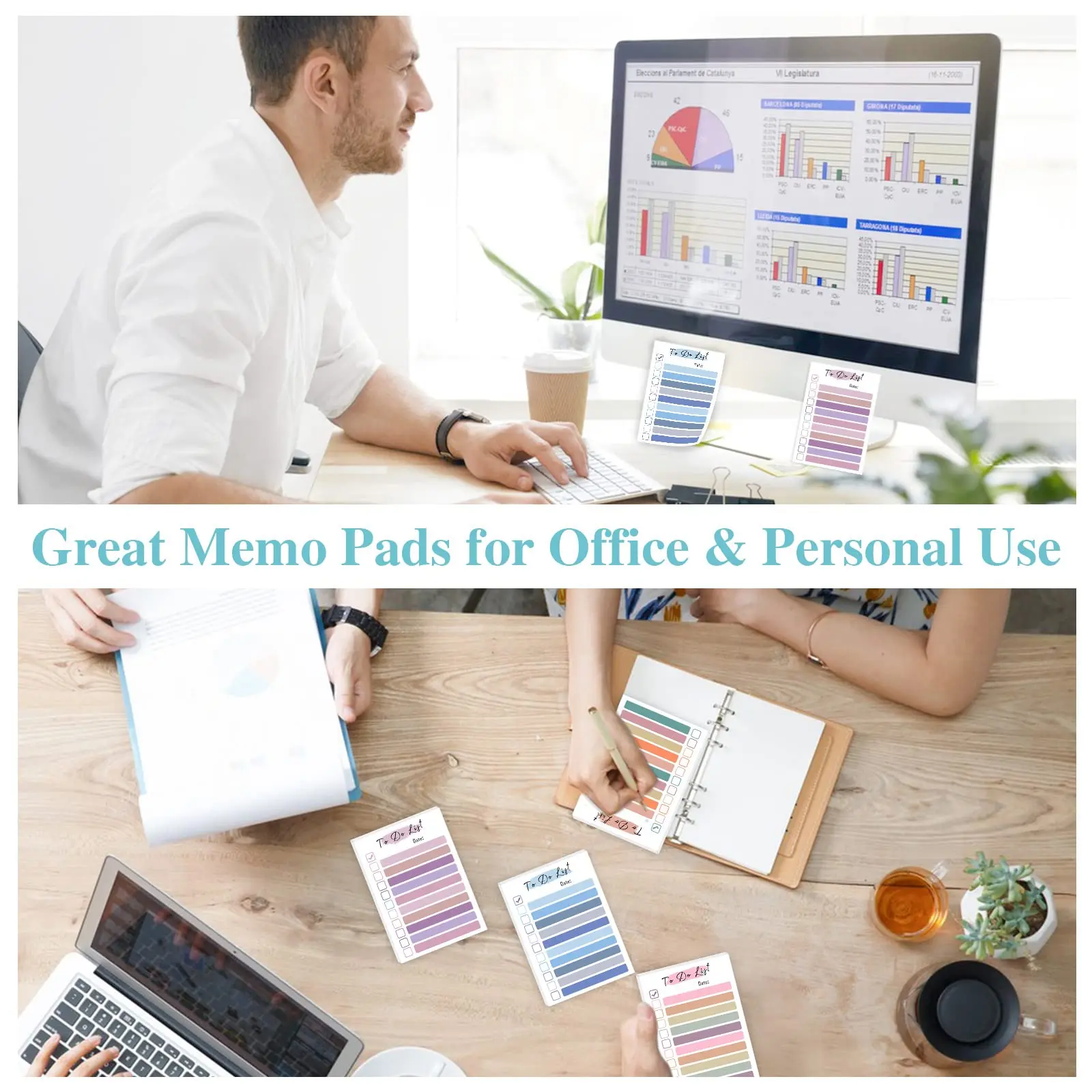 Customize Home Office Kids Adhesive Memo Pad Portable Daily Planner for Teacher Appreciation Gifts To Do List Notepad