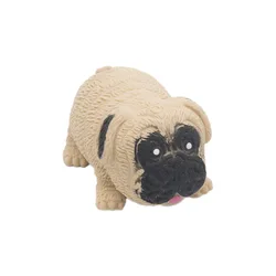 Best Selling In North America Custom Lala Pug Kneading Plastic Fidget Vent Dog Toys decompression toys