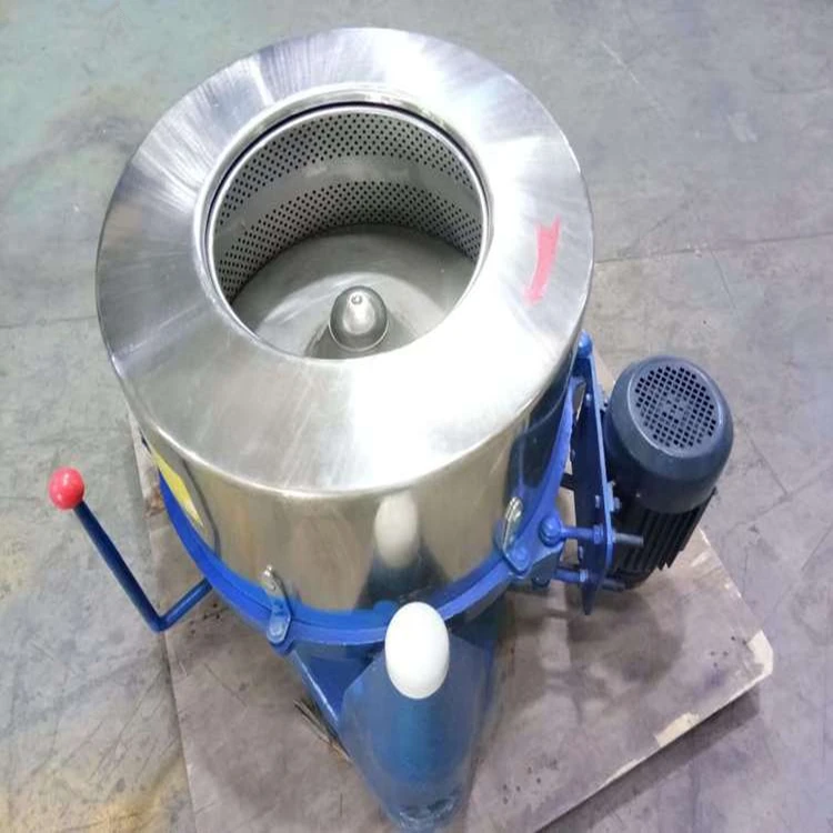 Bucket With Centrifugal Drainer For Vegetables Dehydrator Dewater Potatoes Chip Machine