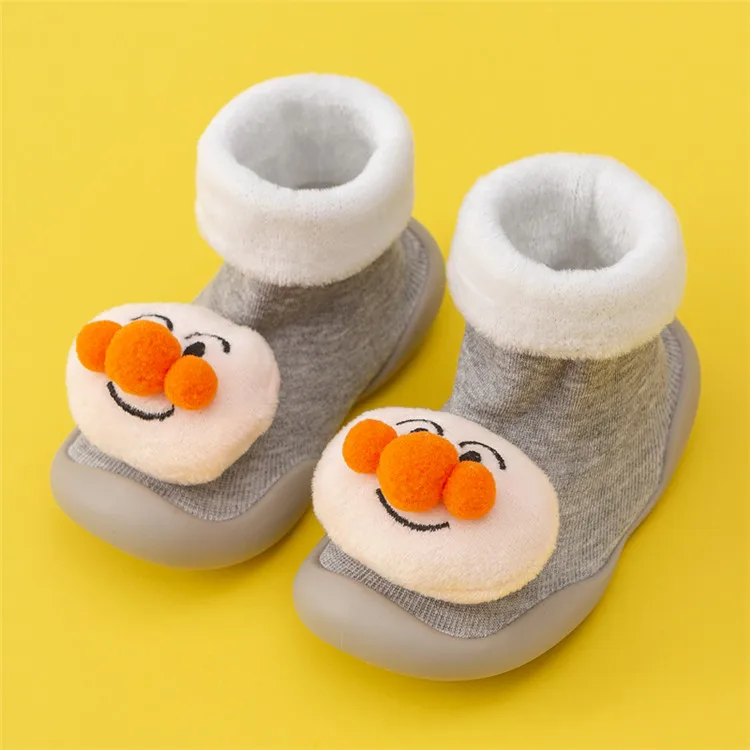 Custom logo sporty anti-slip breathable baby shoes socks and cheap babies trainers shoe sock