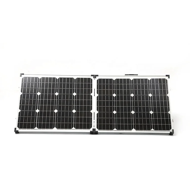 Ningbo Manufacturer Supply Portable 120W Mono Glass Folding Solar Panel For Car Boat Motorcycle