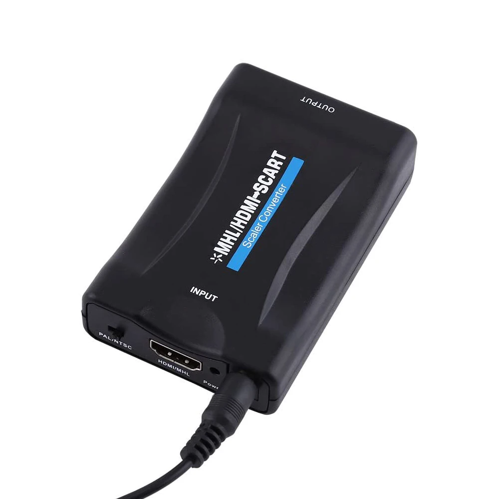 hot sale 1080P HDMI to Scart Converter Audio Video Adapter EIA Peritel