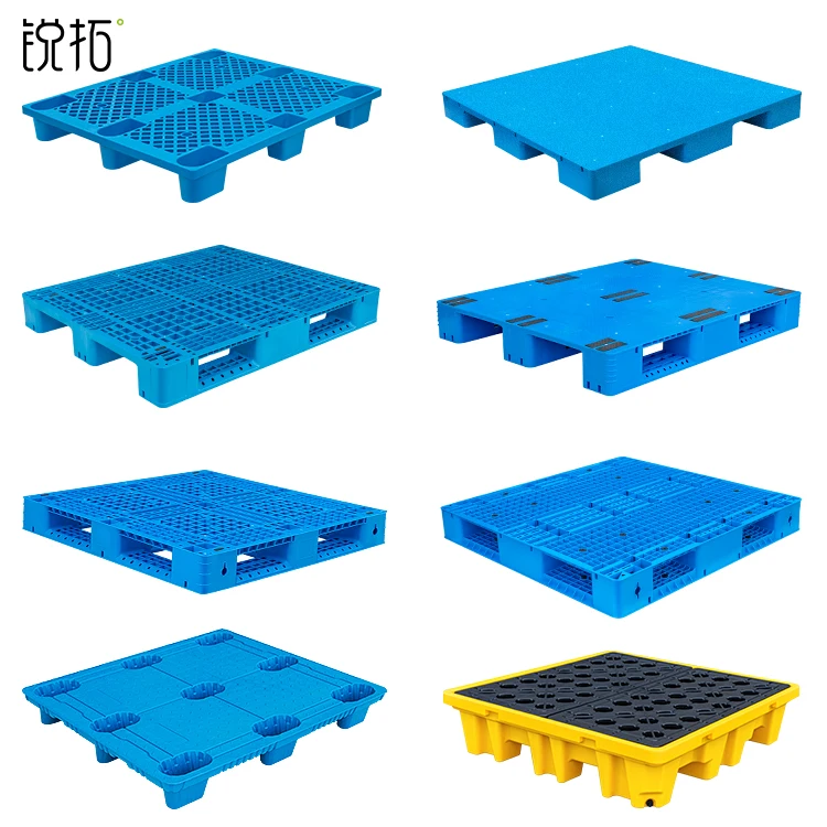 1400*1200*140 мм пользовательский цвет Hdpe плоское лицо упаковка пластиковый поддон для логистической транспортировки и складского хранения