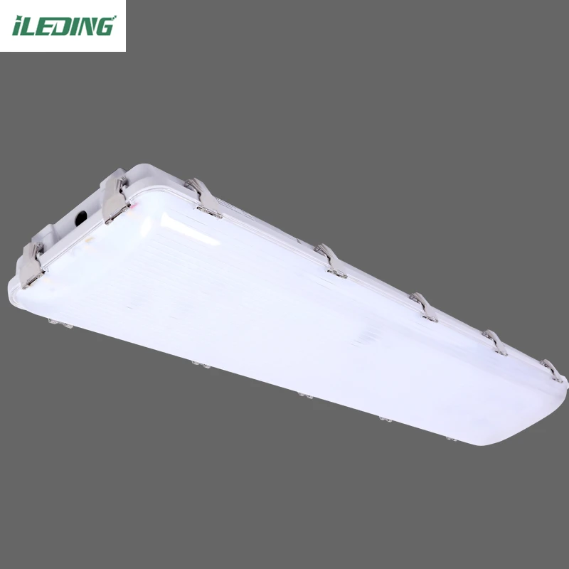 40000lm Super Bright  IP67 LED Triproof  Vapor Tight Warehouse Fixture With NSF