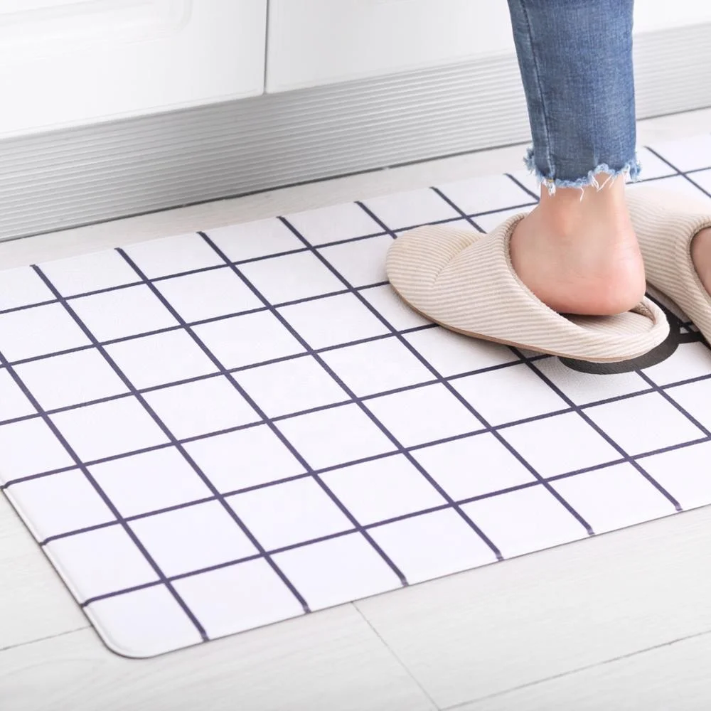 Anti Fatigue Pvc Anti-slip Polyurethane Foam Kitchen Floor Mat Anti-fatigue Comfort Mat For Kitchen