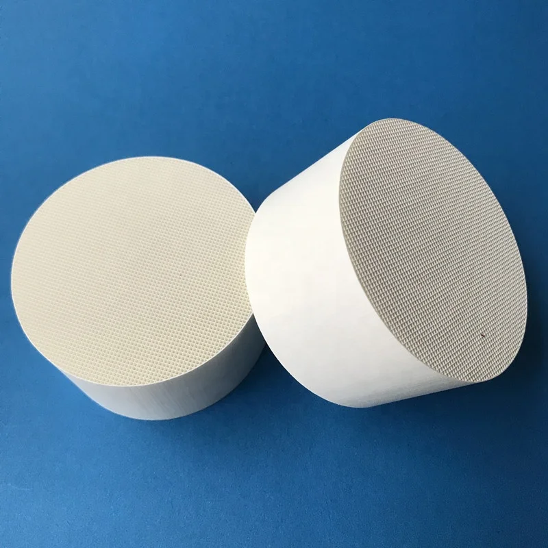 93mm Industrial Use Catalytic Converter Honeycomb Ceramic Cylinder for Ventilation System