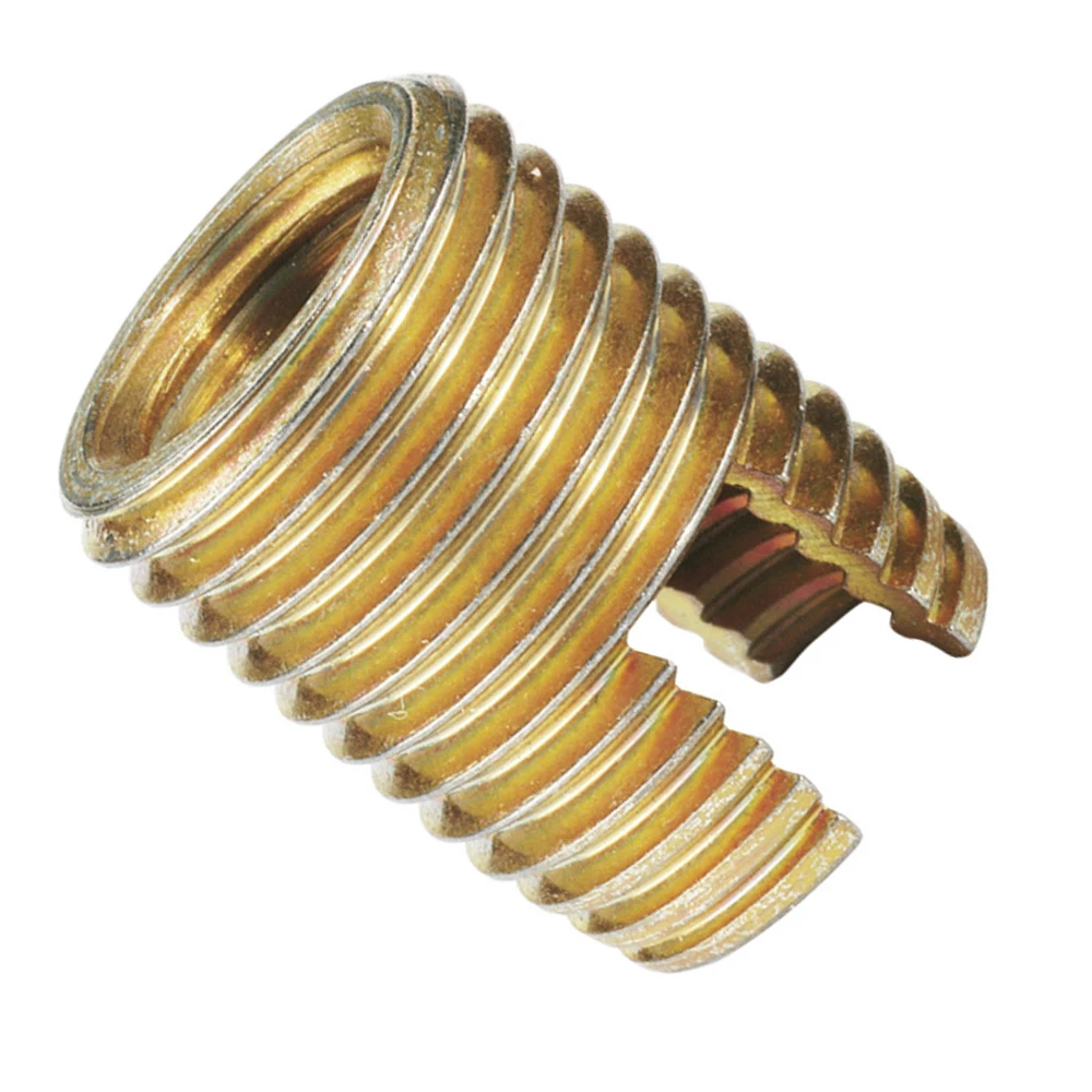 Knurling Threaded Insert Brass Insert Nut M2 M3 M4 Thread Bolt Nut For Wood Automobile & Plastic Injection