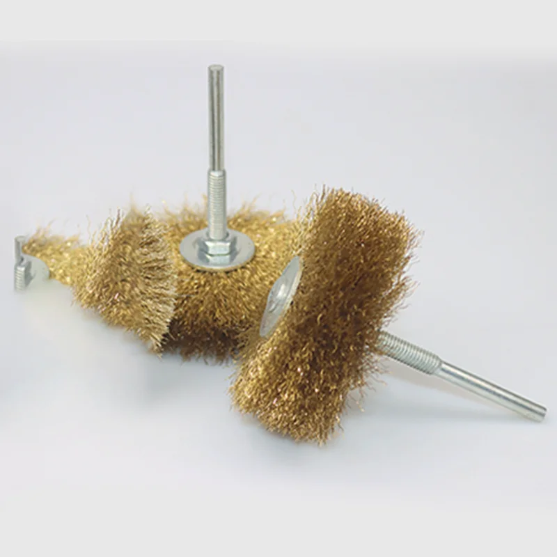 Abrasives Wire Wheel Wooden Furniture Flower Head Polishing Grinding Tool Brush