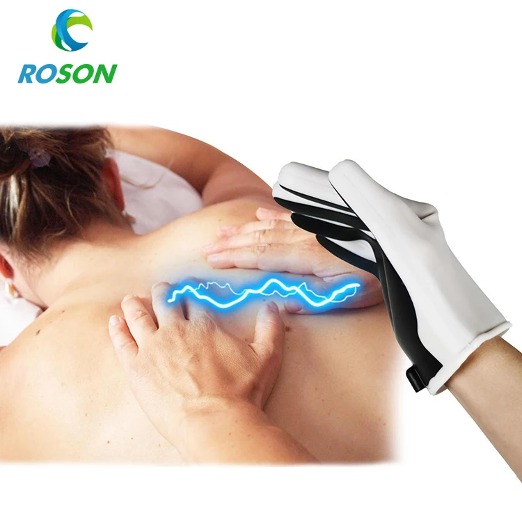 Conductive Stimulation TENS Electrode Glove Electric Relieve Back Pain Facial Massage Gloves Electrotherapy Massager Products