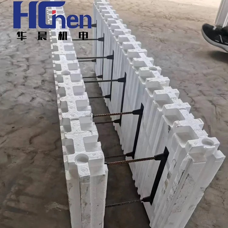 Hot Sale EPS Foam ICF Blocks Insulated Concrete Formwork For Molding Machine